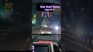 Kejutan Malam Hari di Tol: Cerita Mengejutkan saat Naik Mobil! #automobile #bersepeda #motovlog