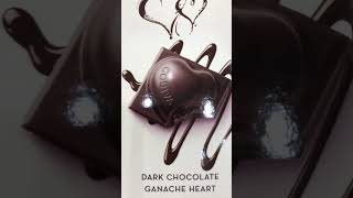 GODIVA DARK CHOCOLATE GANACHE HEART #shorts #short #godiva #dark #chocolate #darkchocolate #ganache