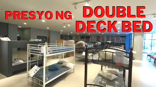 PRESYO NG DOUBLE DECK BED SA MANDAUEFOAM