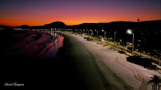 Vista de Cima - Enseada - Fim de Tarde em Guarujá