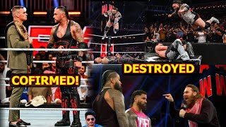 Sami Zayn Jimmy Uso ka Verbal Clash, Seth Rollins Destroyed, Damien Priest vs Gunther Confirmed