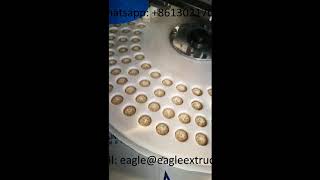 jinan eagle cereals popped rice cake ball and bar shape forming machinery