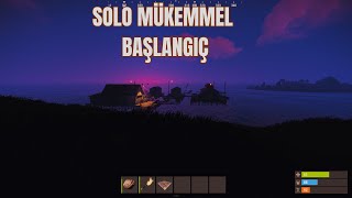 TÜM ŞANSIMI BU SUNUCADA KULLANDIM GALİBA ! ERİMİŞ EV BULDUM ! MÜTHİŞ BAŞLANGIÇ ! RUST SOLO TÜRKÇE