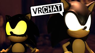 SONIC AND CLASSIC SONIC BECOME ONE WITH THE INK! [BATIM ARC IN VR CHAT]