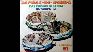 LP Sambas de Enredo (1981) Rio Grupo Especial