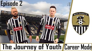 FC 24 CAREER MODE | NOTTS COUNTY | THE JOURNEY OF YOUTH | EPISODE 2 | TOUGH START TO THE SEASON