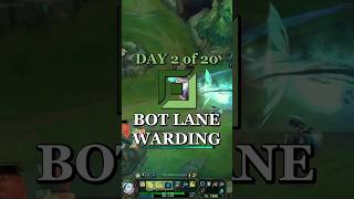 This is day 7 of 100 of Road to Challenger & day 2 of 20 for the Bot Lane - Warding.