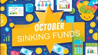 BUDGET WITH ME: OCTOBER CASHLESS SINKING FUNDS CLOSEOUT