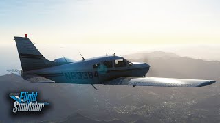 JustFlight Piper PA28R Arrow First Full Flight on Microsoft Flight Sim with PilotEdge Online ATC