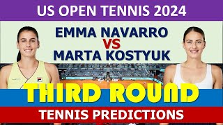 Emma Navarro vs Marta Kostyuk | US Open 2024