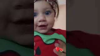 Eu te Amo♥️🍉 #tbt Mesversário da Minha bebê Manú Magali 6 Meses♥️