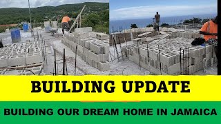 BUILDING UPDATE. DECKING COMPLETE. BUILDING MY DREAM HOME IN JAMAICA.