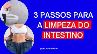 3 PASSOS PARA A LIMPEZA DO INTESTINO