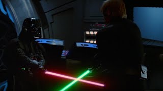 Luke Skywalker Vs Darth Vader Final Fight | Star Wars Episode VI: Return Of The Jedi Blu-Ray