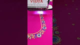 Nampally exhibition Running Vidya computer embroidery machine #embroidery 7569294754