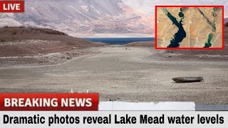 Dramatic NASA photos reveal Lake Mead water levels at lowest point since 1937