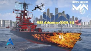 Modern Warships | USS Arkansas (CGN-41) | Next News Battle Pass