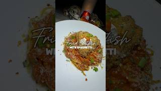 Fried Catfish & Spaghetti #fy #foodie #cooking #fazerug #goodfood