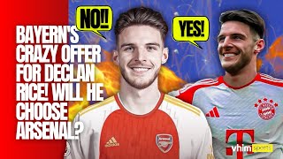 SHOCKING Transfer News: Bayern's £85M Bid for Declan Rice REVEALED! Arsenal to loss Declan Rice?