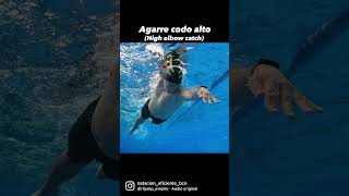 Agarre codo alto (High elbow catch) #totalimmersionswimming