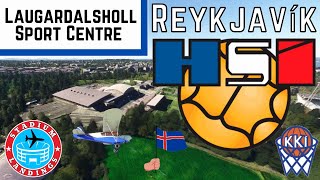 Laugardalsholl Sport Centre - Microsoft Flight Simulator STADIUM LANDING!