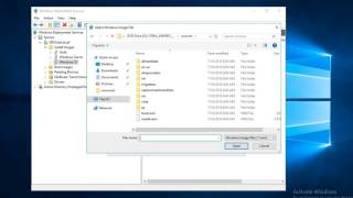 Add Windows 10 Image to WDS 2016 Server