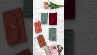 How to make small coin purse tutorial #wandeeeasysrwing #coinpurse #diycoinpurse