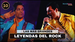 TOP 10 - LAS MÁS GRANDES LEYENDAS DEL ROCK