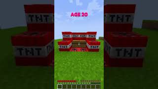 Minecraft How To Escape Traps At Every Age😉(INSANE)😍 #minecraft #shorts