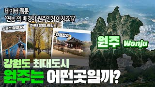 [원주] 강원도 최대도시 원주시는 어떤곳일까? 자세하게 알아보자!