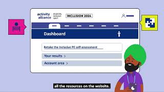 How do you access your personalised report and resources on the Inclusive Education Hub?