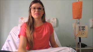 Minha primeira quimioterapia (My first chemotherapy)