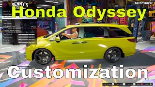 THE BADDEST RIDE AROUND - GTA 5 CAR CUSTOMIZATION (HONDA ODYSSEY)