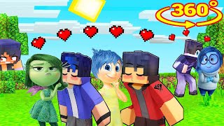 All Aphmau's FRIENDS In Love With INSIDE OUT 2 GIRLS in Minecraft 360°