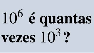 #MF6 Potenciação e radiciação - questão 1 | Matemática 6º ano