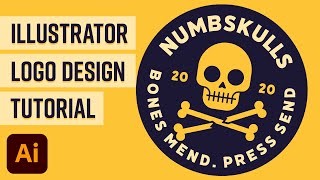 Adobe Illustrator Logo Design Tutorial: Learn How To Create a Vector Skull Logo