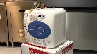 How to install a small electric water heater  SharkBite PEX Ariston GL4S