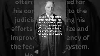 William Howard Taft, Legacy