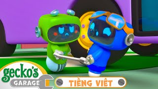 Gecko Trên Xe Buýt | Xe TảI Dành Cho Trẻ Em | Gecko’s Garage Tiếng Việt