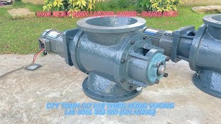 ROTARY VALVE - AIRLOCK VALVE - VAN XOAY ĐỊNH LƯỢNG DN250 - GANG ĐÚC