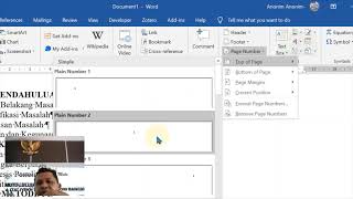 Cara Mengatur Halaman Skripsi menjadi 1 file dari Bagian Awal Sampai Bagian Akhir