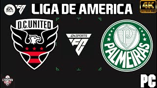 DC UNITED VS PALMEIRAS | LIGA DE AMERICA [FC 24]