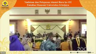 Yudisium dan  Pelepasan Alumni Baru Ke 152 FE Unsri