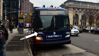 OnBoard MTA New York City Bus Company | 2023 New Flyer Electric Hybrid Bus 4965 XE40 NG on The M20