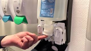 TouchFREE - How to replace the foam soap cartridge