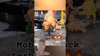 truck Oleng Terbakar #trukoleng #mainananak #mainan #trukmania #truckdriver #shorts