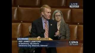 Rep. Lankford joins Rep. Young on the House floor to discuss Obamacare's employer mandate