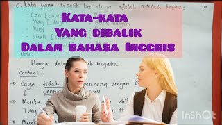 Kata-kata yang dibalik dalam bahasa Inggris Part 3