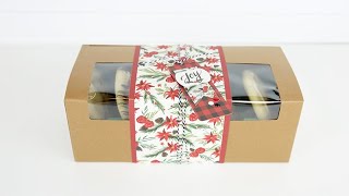 Project In a Minute: Christmas Market Cookie Box