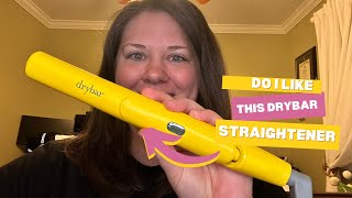 Why I love my Drybar The Tress Straightening Iron for at home or on the go